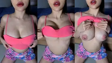 Bokep Indo Cewek Toket Gede Bra Pink Lumer WOT HD